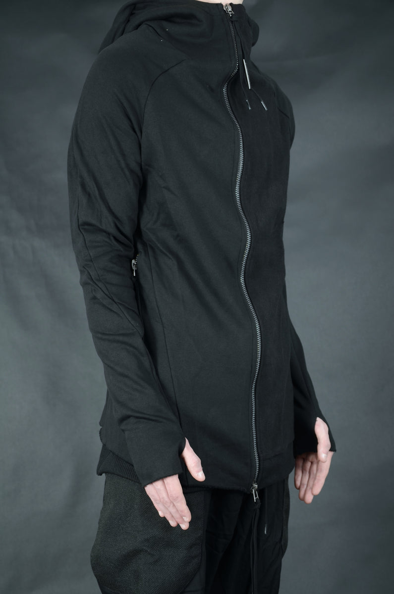 CONTRAST ZIP UP HOODED SWEATSHIRT 20