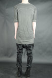 DOUBLE LAYERED T-SHIRT 31 ANTHRACITE