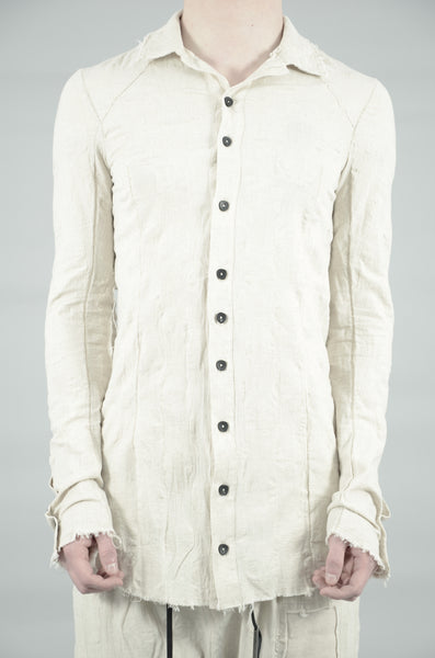 CONTRA STRUCTURED BUTTON UP SHIRT 44 SAND