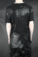 POCKETED T-SHIRT 33 RUBBERIZED BLACK