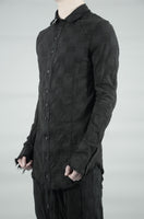 CONTRA STRUCTURED BUTTON UP SHIRT 44 BLACK